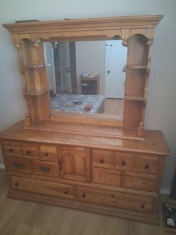 Oak dresser