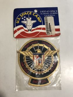 4” US Space Camp Embroidered Emblem