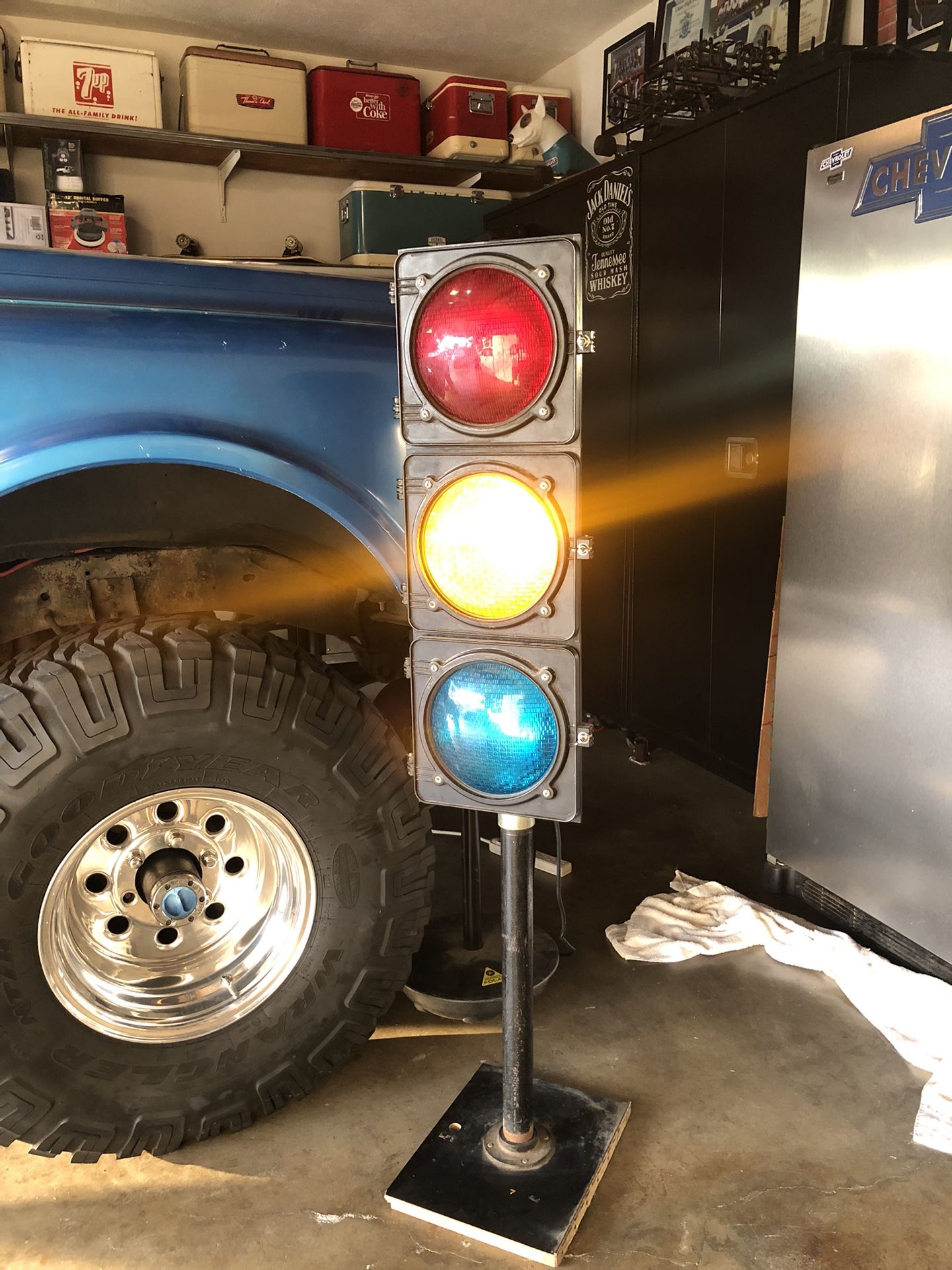 Vintage Traffic Light