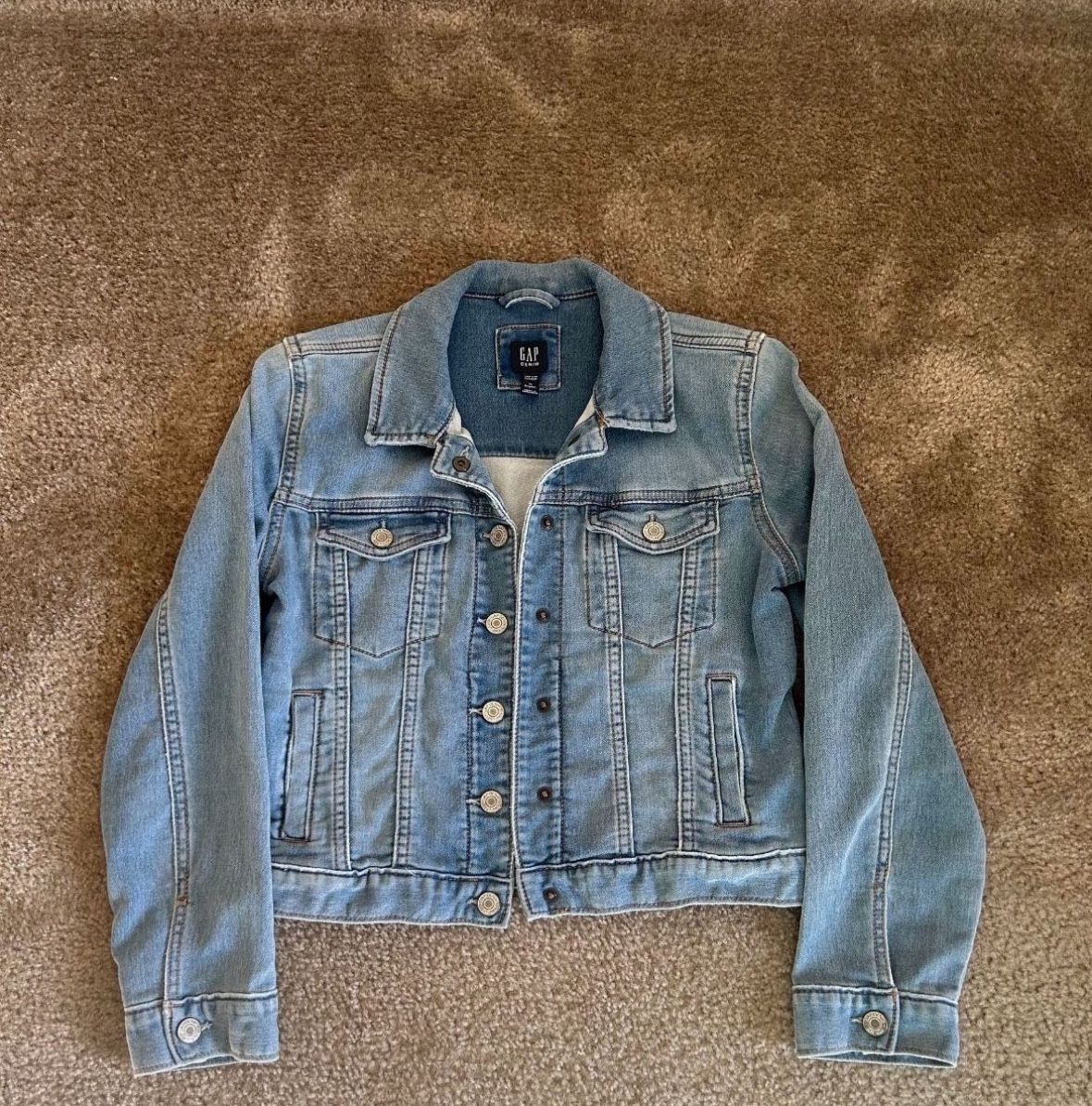 Girls Denim Jean Jacket- XL