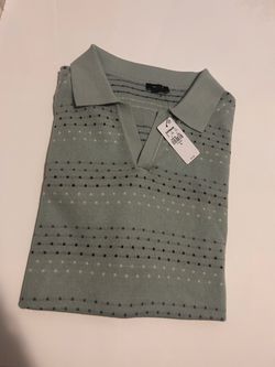 Express Men's Knit Polo Shirt XL
