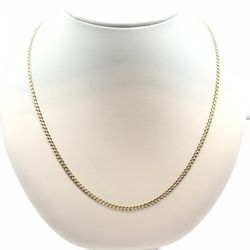 Gold Chain Cuban Solid New