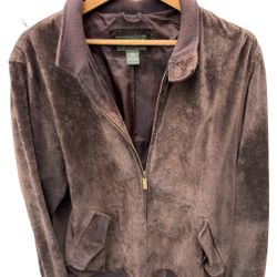 Vintage Eddie Bauer Seattle Suede Jacket Size L Clean  