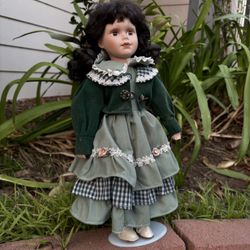 Porcelain collectable doll