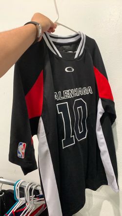 Black Balenciaga xl shirt nba