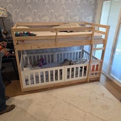 bunk beds almost new