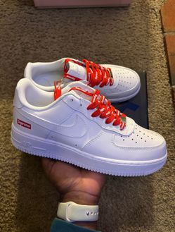 Supreme AF1 White Size 10
