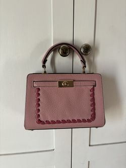 Pink Coach Mini Lane Purse