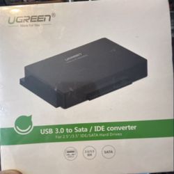 UGREEN USB 3.0 to SATA/IDE Converter 