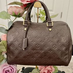 LV Speedy 30 Bandouliere Empriente