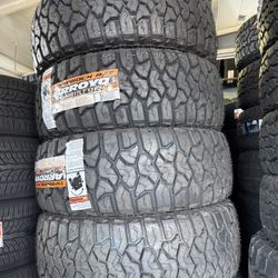 ‼️🚨vendo Set De Llantas Lt 35x12.50 17 Arroyo R/T Tires