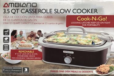 BRAND NEW AMBIANO Slow Cooker