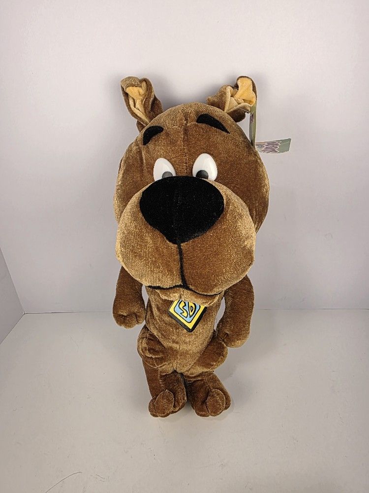 Scooby Doo Plush 12" Exclusive For Six Flags Toy Stuffed Animal Dog New With Tag