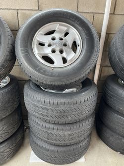 Full Set Of Rims And Tires