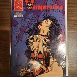 Vamperotica #1 🔥 18+ Rare Indie Vampire Comic – Brainstorm Comics – Clean Copy