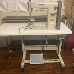 Industrial Fabric , Leather And Wig Sewing Machine