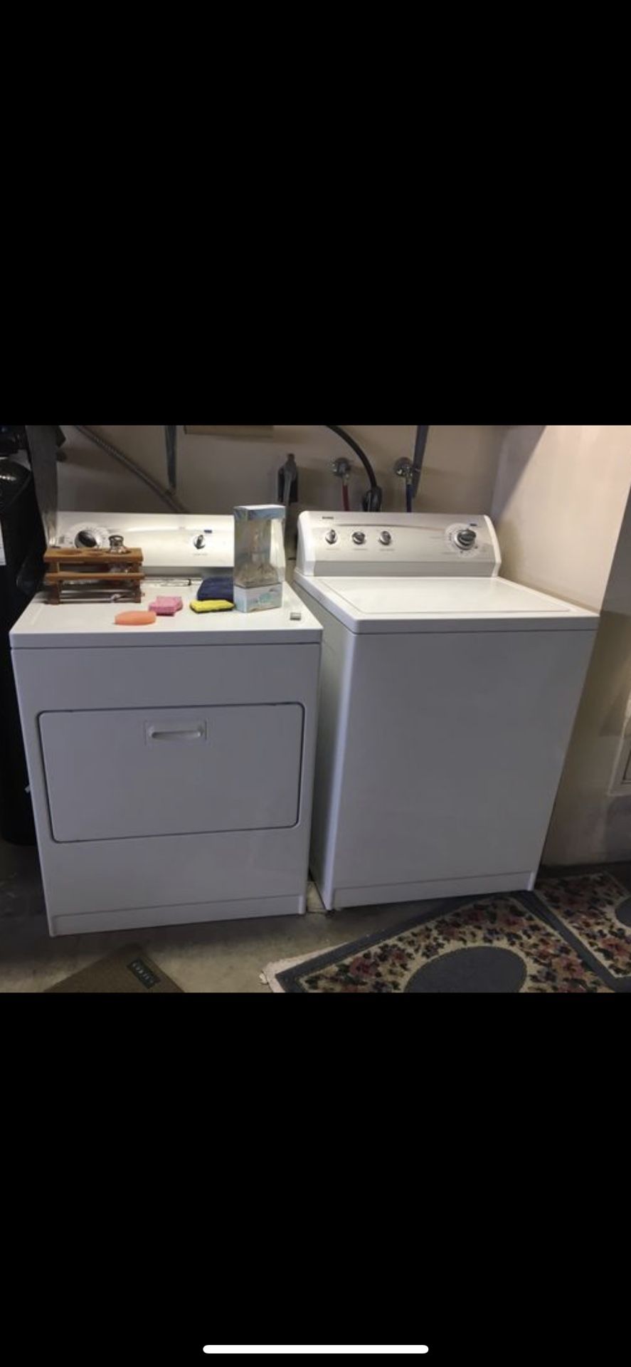 Kenmore washer and dryer