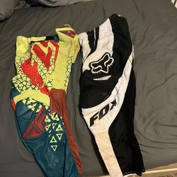 Fly And Fox Dirt bike Pants And Msr Jersey 