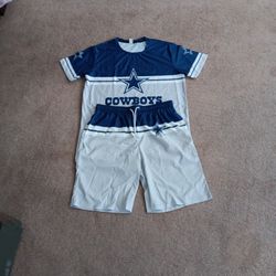 Summer Outfits 2 Cowboy Outfits XL and L /1 Warriors Outfit XL /1 XL SHEIN Shirt/1 pants And Shirt XL MANFINITY 