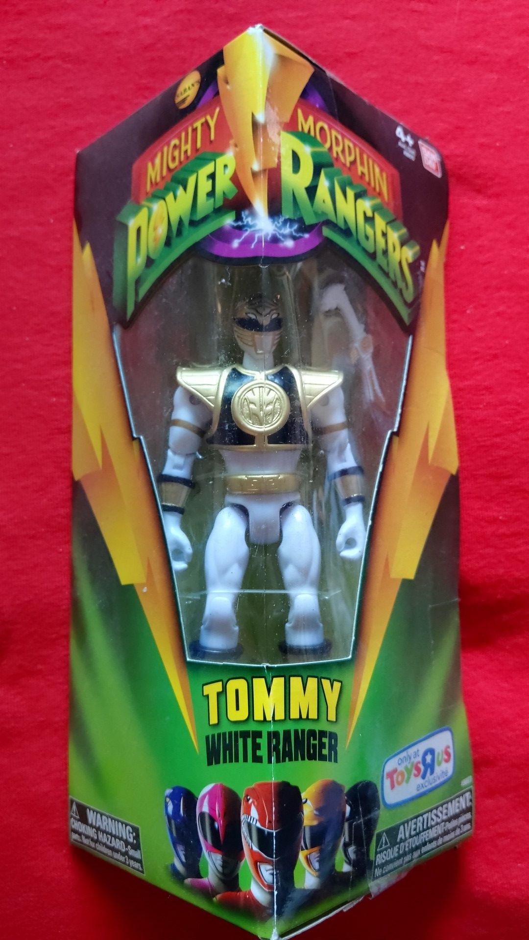 TOMMY White Ranger TRU Mighty Morphin Power Rangers