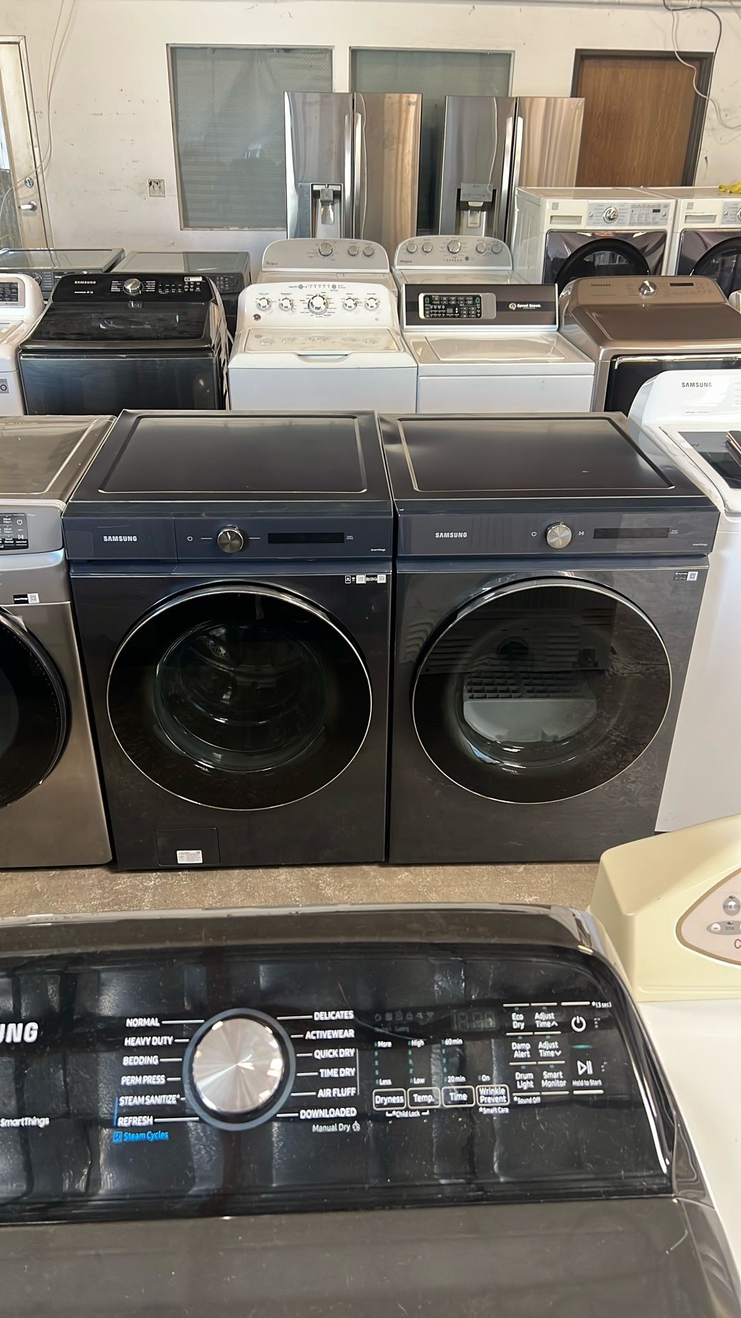 Samsung Washer And Gas Dryer Set