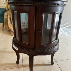 Real Mahogany Wood Accent Table