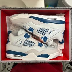 Ds Air Jordan Military Blue 4s Size 10