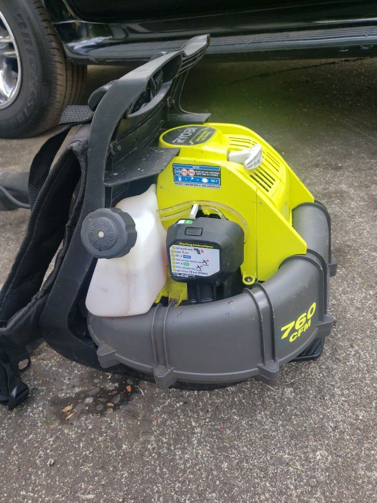 Ryobi Backpack Blower