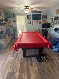 Pool table full size