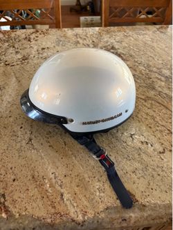Harley Davidson motorcycle helmet