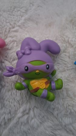 Hello Kitty TMNT Donatello Mini Figure