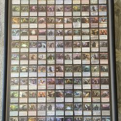 Magic The Gathering War Of The Spark Uncut Foil Rares Sheet 