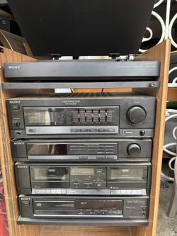 Complete Sony Component Stereo System