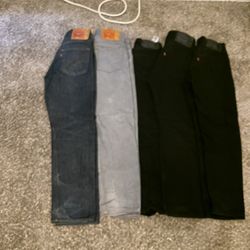 5 Pairs of Levi 501 (29x30) and (30x30)