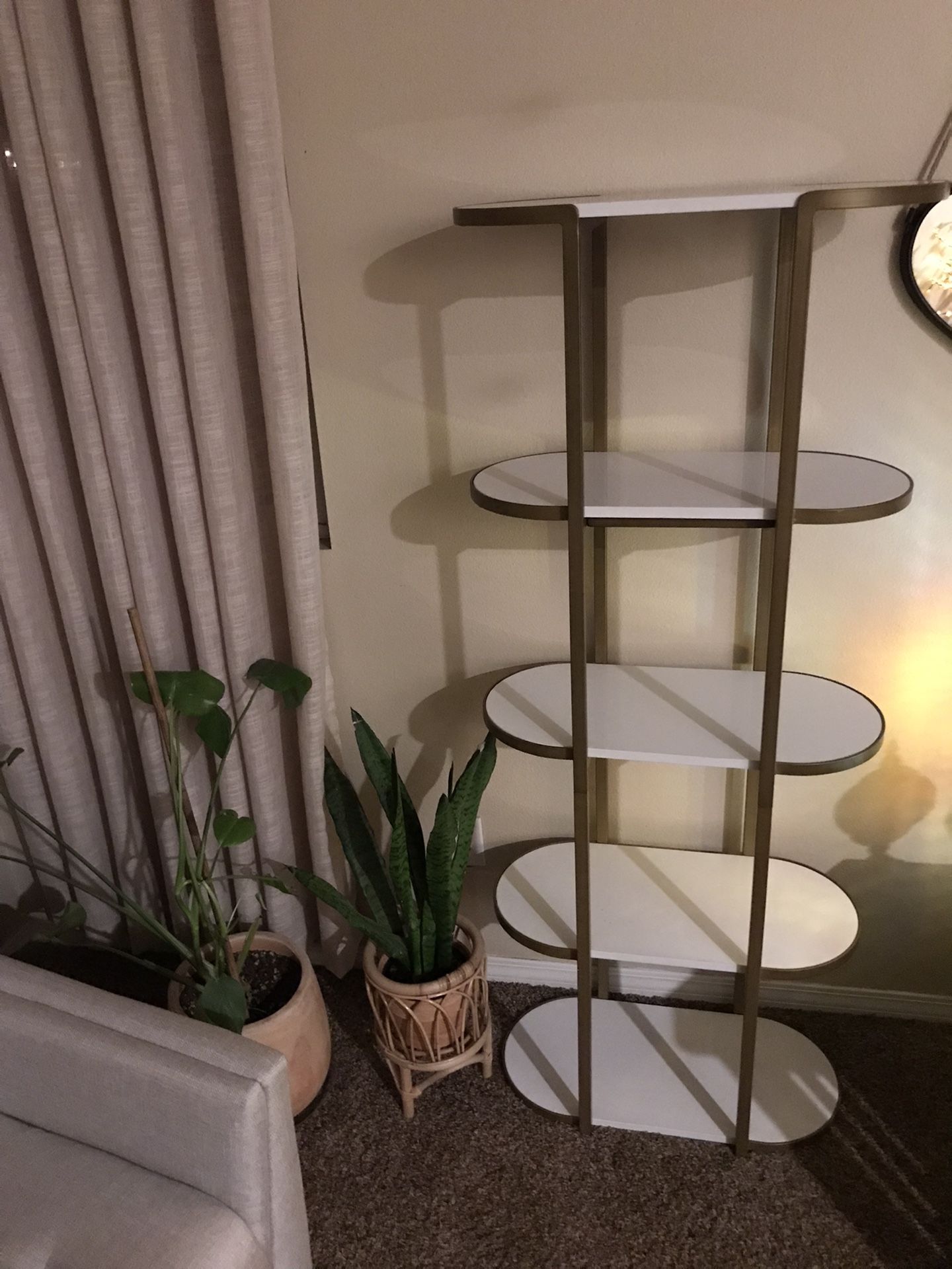 Opalhouse Charmise Brass Bookcase/Shelf