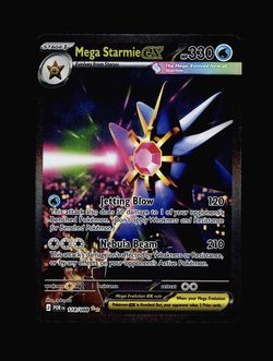 Mega Starmie ex 118/088 ME03: Perfect Order Holo Pokémon TCG NM