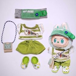 Clothes 5 Pcs Set For LABUBU (DOLL NOT INCLUDED)