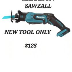 MAKITA 18V SAWZALL 