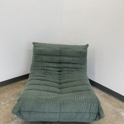 Edith Design Brand New Louvre TOGO Style  Corduroy Sofa Single Seater