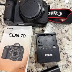 Canon EOS 7D DSLR Camera Body – Ready to Shoot