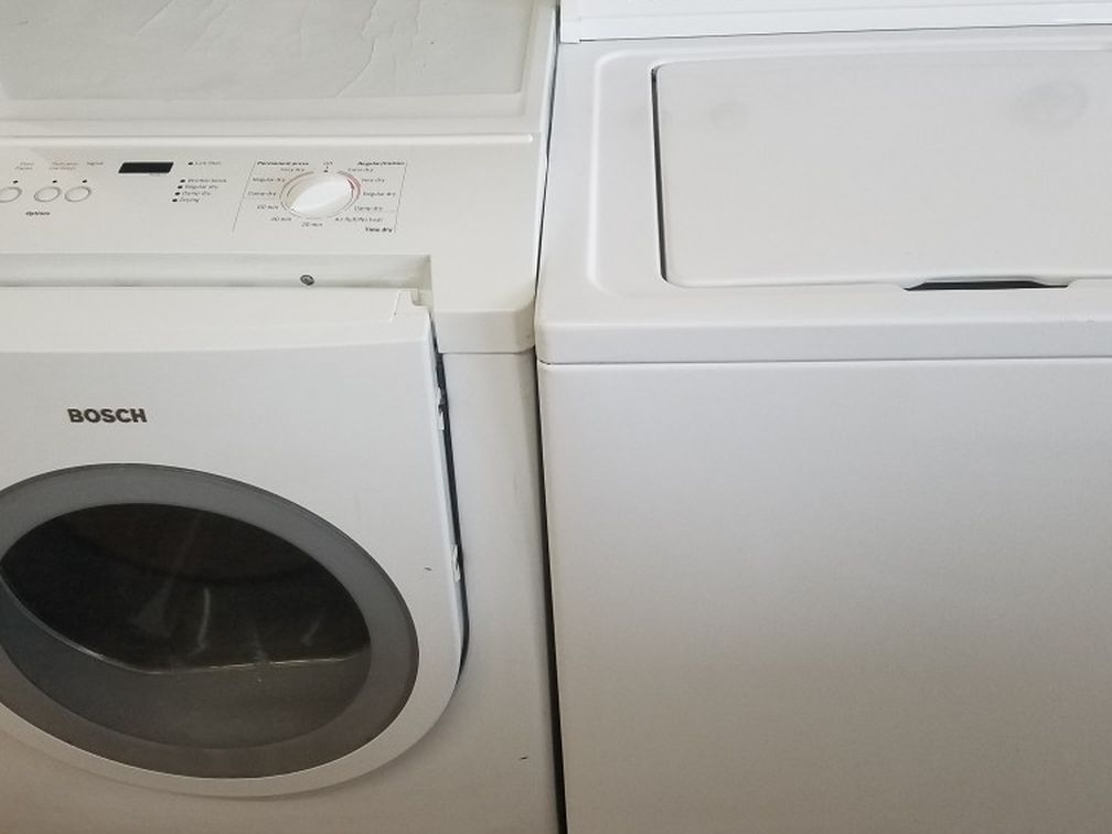 Washer and Dryer