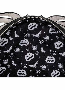 Halloween Mini Backpack Interior View