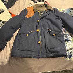 Quilted Wool (esque)  WESC jacket 
