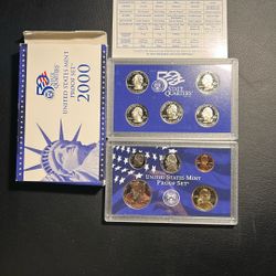 2000 Mint Proof Set
