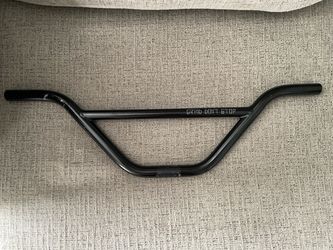 Grind Don't Stop BMX Handlebar Black cut