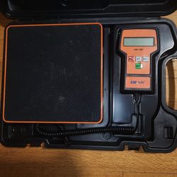 Elitech LMC-100F 220Lbs Refrigerant Scale Electronic Charging Recovery