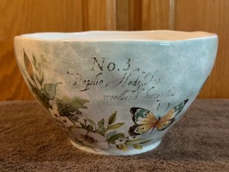 Susan Winget Certified International "Nature Garden" Large 9" Serving Bowl