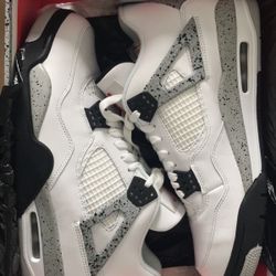 Jordan 4 Retro White Cement 