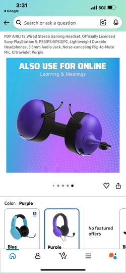 Gaming headset