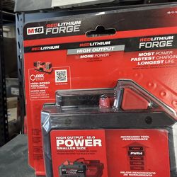 M18 red lithium forge battery
